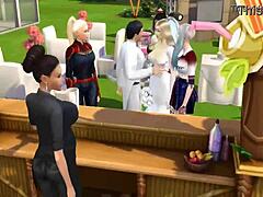 حفل زفاف سوبرمان وسوبر جيرل: زوج محطم للقلب مشتهٍ