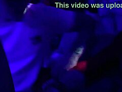 Mature mom Monika Fox joins a night club orgy for some dancing and anal