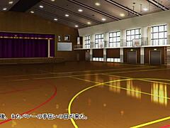 Milf klub volleyball di anime menjadi nakal selama istirahat permainan