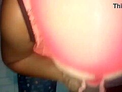 Mature Colombian mommy shows off her natural tits and tight ass