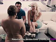 London River e Natasha Nices tentazione portano alla tentazione in un matrimonio aperto