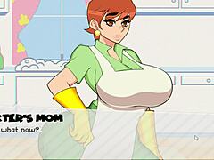 Animirane zrele dame v vroči računalniški igri z Dexterjem