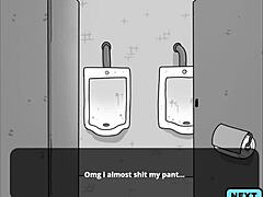 एक परिपक्व, गुप्त गृहस्वामी एक सार्वजनिक शौचालय में प्रेम-प्रसंग की कला में एक डरपोक युवक का मार्गदर्शन करता है।