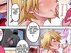 Bakugo's mom seduces her son in a steamy Hentai scene