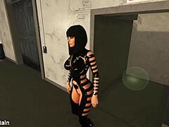 Tapasztald meg a fém kötözés izgalmát egy 3D femdom játékban