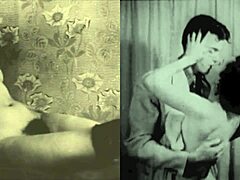 En moden britisk kvinde udforsker sine seksuelle ønsker i Dark Lantern Entertainments vintage blowjob-video