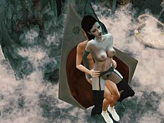 La prima parte di Halloween 2022 di The Sims 4: la versione sensuale ed erotica dei desideri di un vampiro