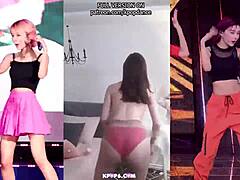 Korejski najstniški momoland hyebins zadnjici so globoko ponarejeni v videu Kpop6 coms Fap to Momoland