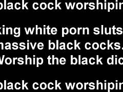 Interracial hardcore with a big black cock and pussy