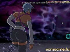 Anime mom's big tits get fucked hard in cartoon sex game
