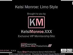 Kelsi Monroe's solo masturbation in full HD
